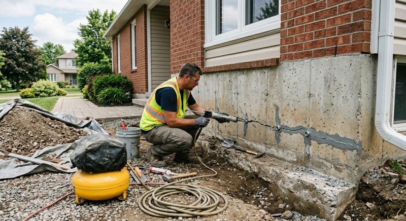 Basement Foundation Repair in Bedford, VA