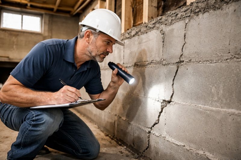 Basement Stabilization in Moneta, VA