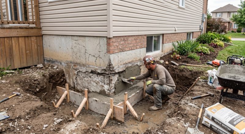 Building Foundation Repair in Rocky Mount, VA