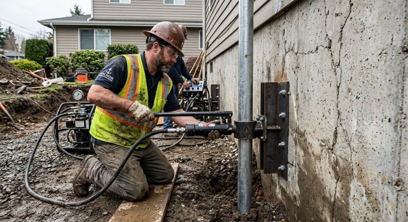 Concrete Foundation Leveling in Botetourt County, VA