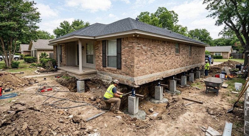 Concrete Foundation Leveling in Union Hall, VA