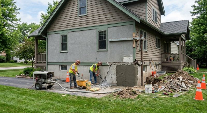 Concrete Foundation Repair in Bedford, VA
