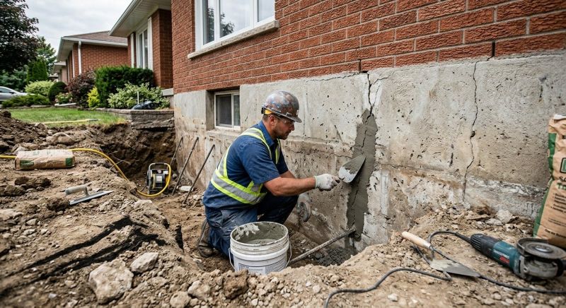 Concrete Foundation Repair in Bedford, VA