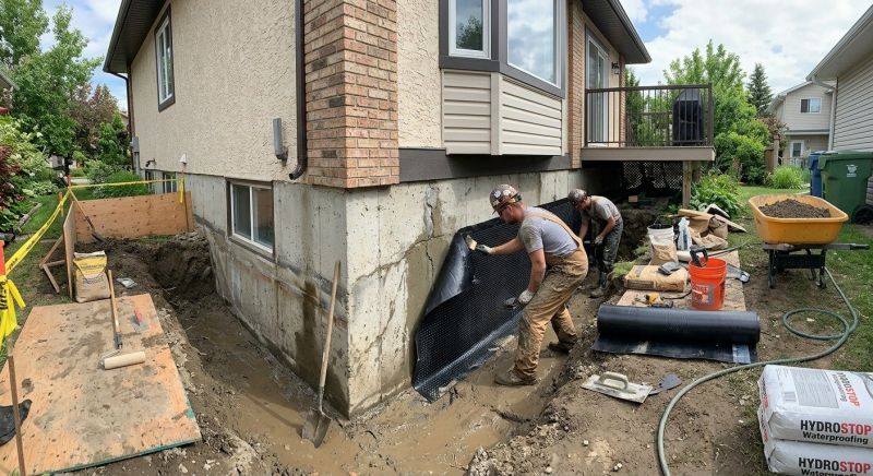 Concrete Foundation Repair in Franklin County, VA