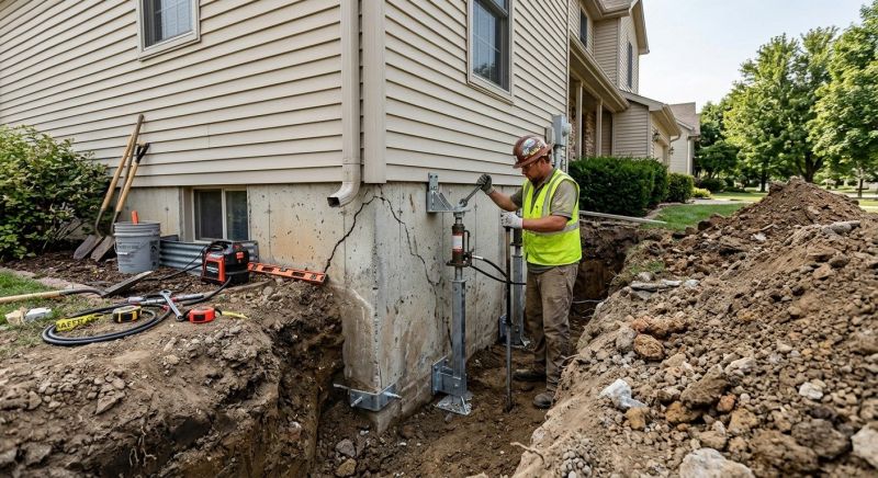 Concrete Foundation Repair in Gladys, VA