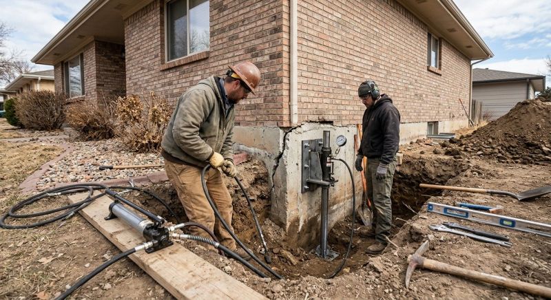 Concrete Foundation Repair in Union Hall, VA