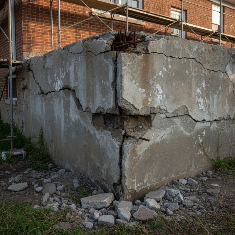 Cracked Foundation Repair in Moneta, VA