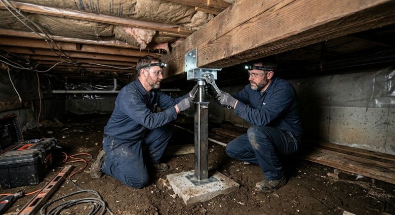 Crawlspace Foundation Repair in Bedford, VA