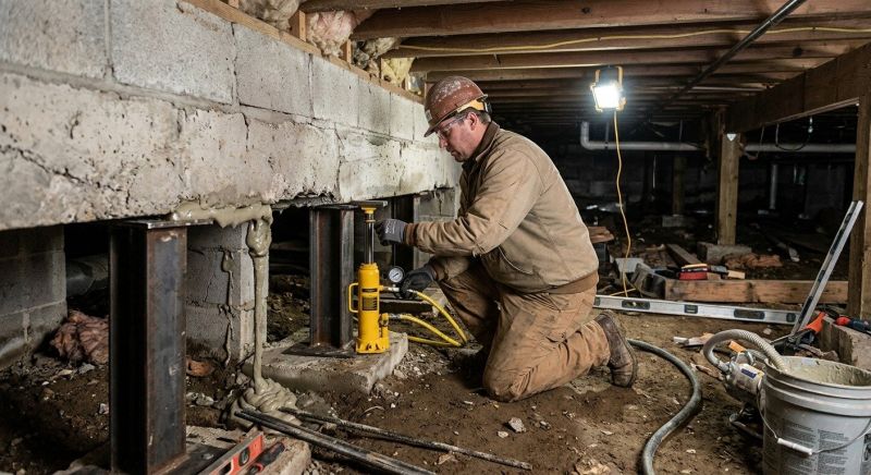 Crawlspace Foundation Repair in Boones Mill, VA