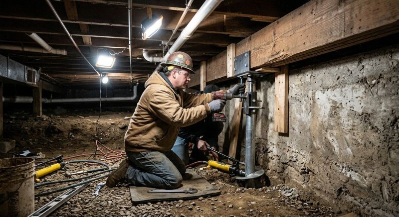 Crawlspace Foundation Repair in Union Hall, VA