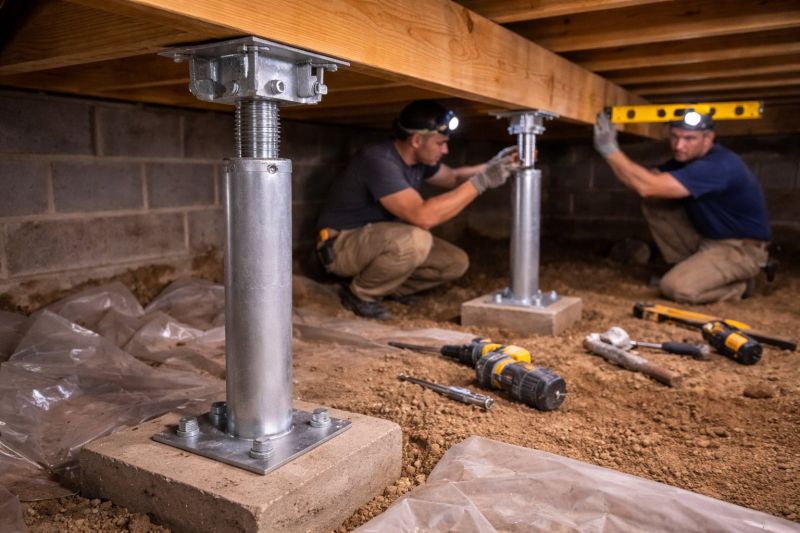 Crawlspace Structural Repair in Moneta, VA