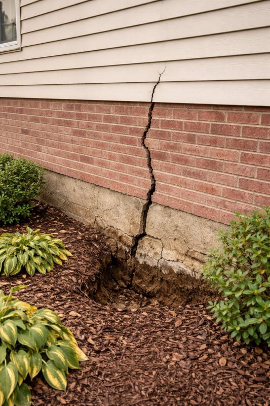 Foundation Crack Repair in Wirtz, VA