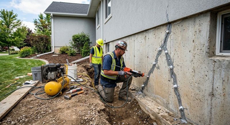 Foundation Damage Repair in Gretna, VA