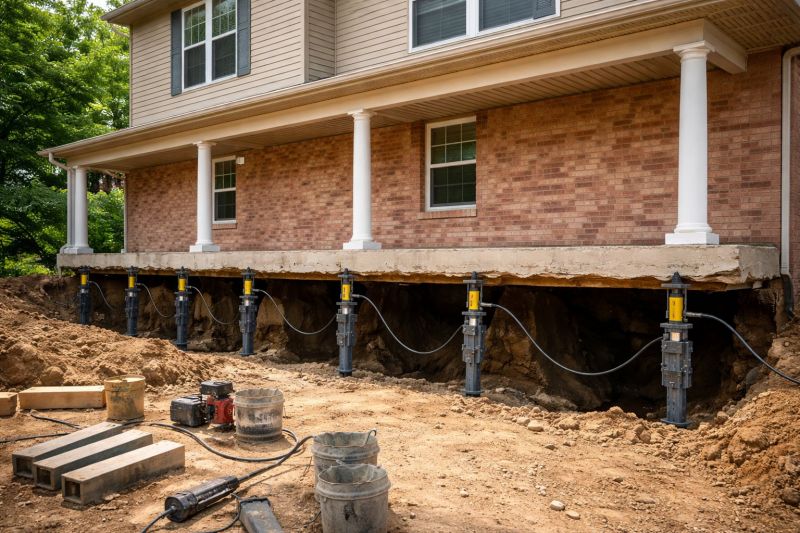 Foundation Jacking in Bedford, VA