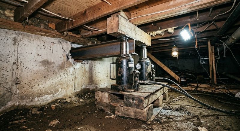 Foundation Jacking in Botetourt County, VA