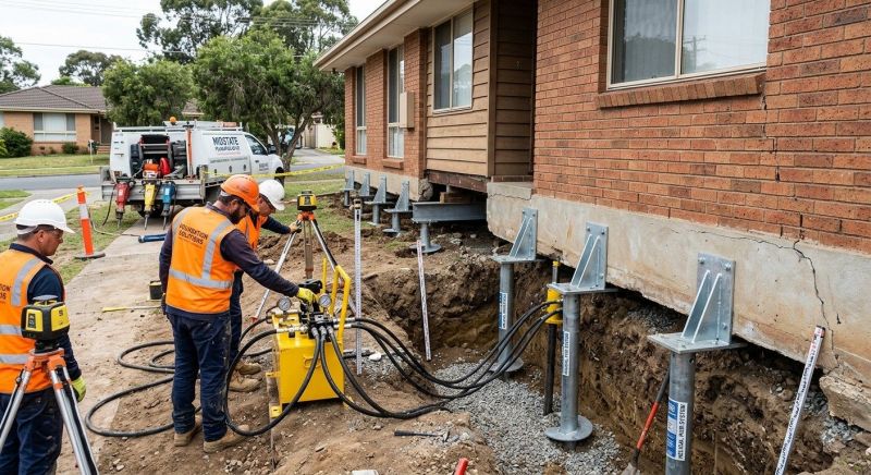 Foundation Jacking in Franklin County, VA