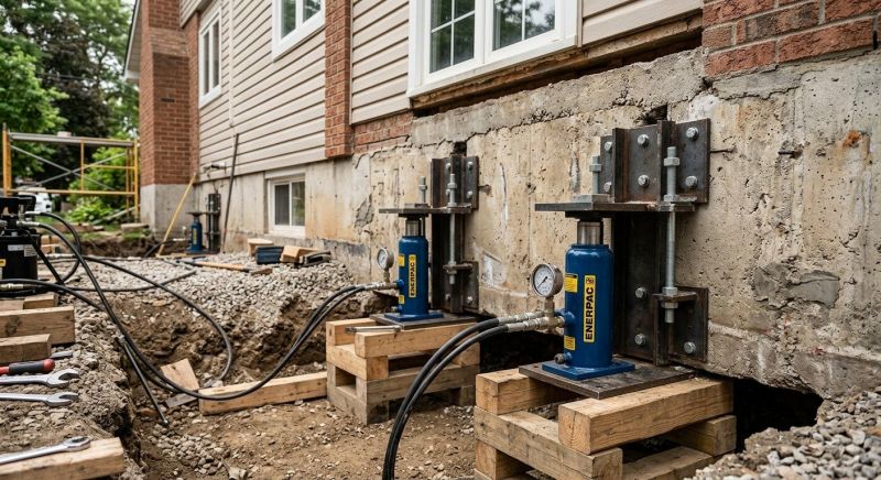 Foundation Jacking in Gretna, VA