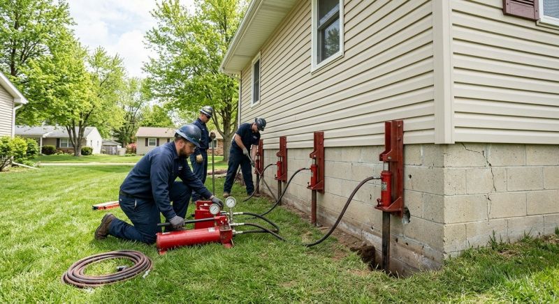 Foundation Jacking in Moneta, VA
