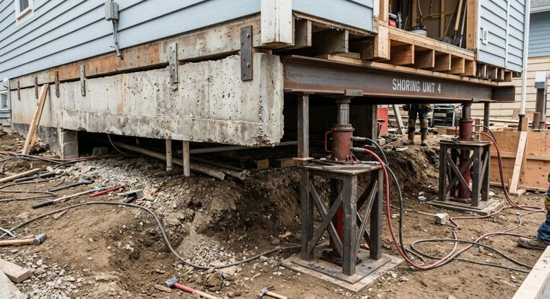 Foundation Jacking in Pittsylvania County, VA