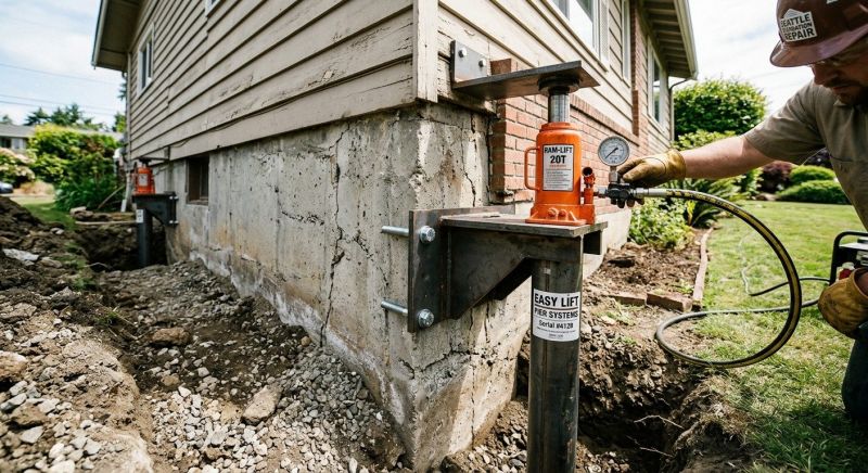 Foundation Lifting in Rocky Mount, VA