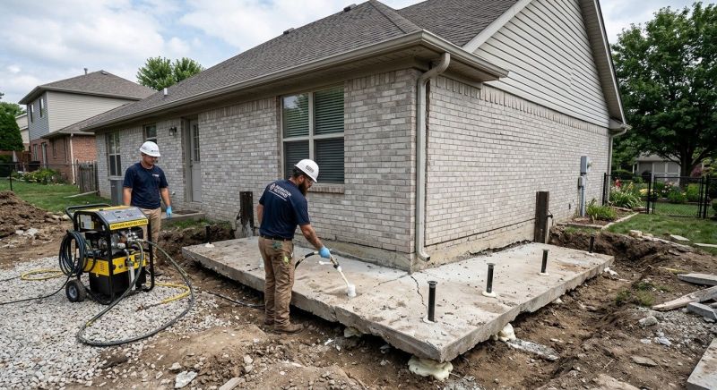 Foundation Lifting in Wirtz, VA