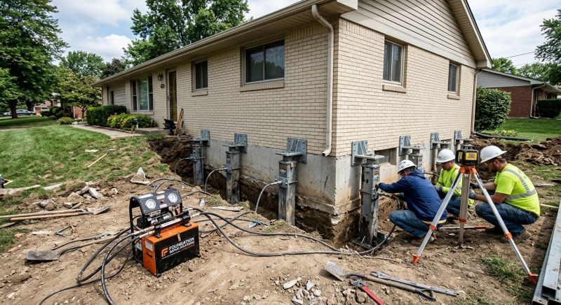 Foundation Pier Leveling in Moneta, VA