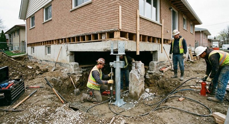 Foundation Pier Repair in Moneta, VA