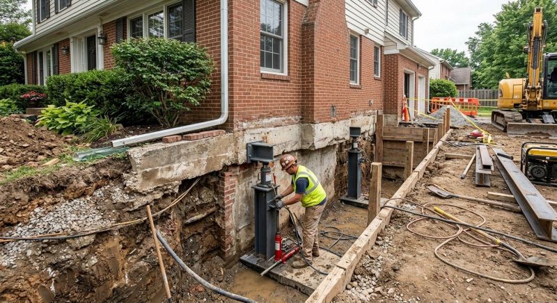 Foundation Raising in Franklin County, VA
