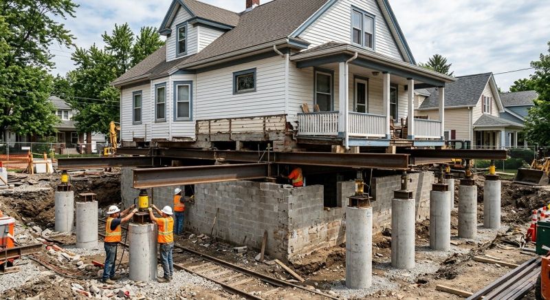 Foundation Raising in Roanoke, VA