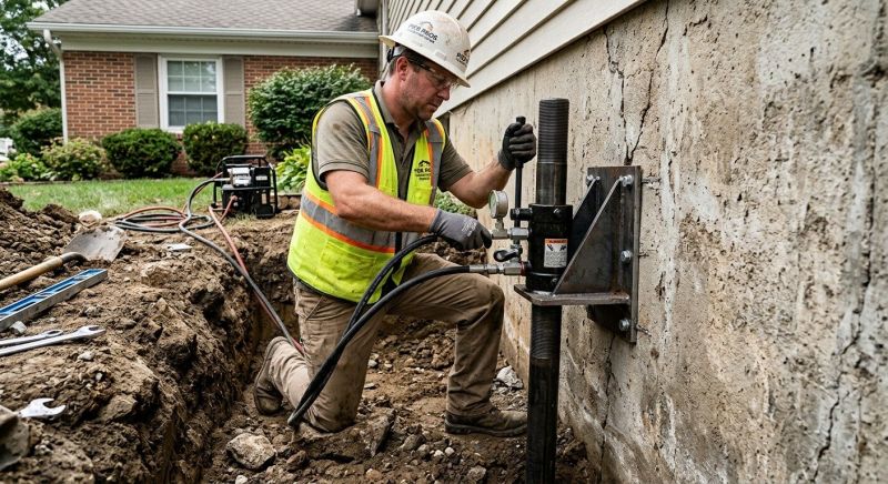 Foundation Releveling in Moneta, VA
