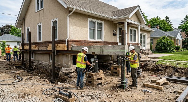 Foundation Releveling in Moneta, VA