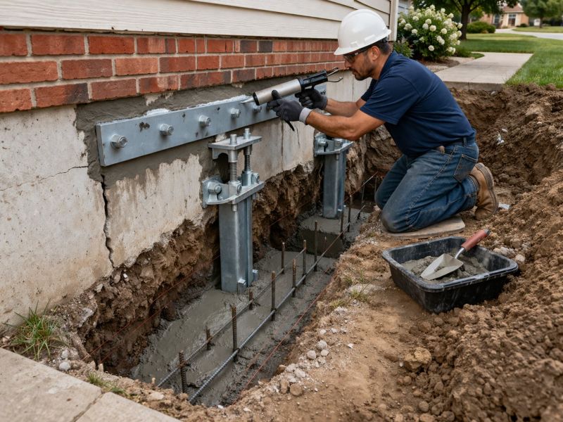 Foundation Repair in Gladys, VA