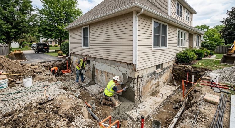 Foundation Restoration in Moneta, VA