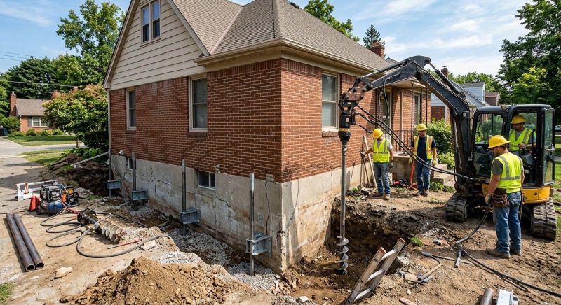 Foundation Stabilizing in Botetourt County, VA