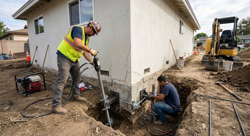 Foundation Stabilizing in Gretna, VA