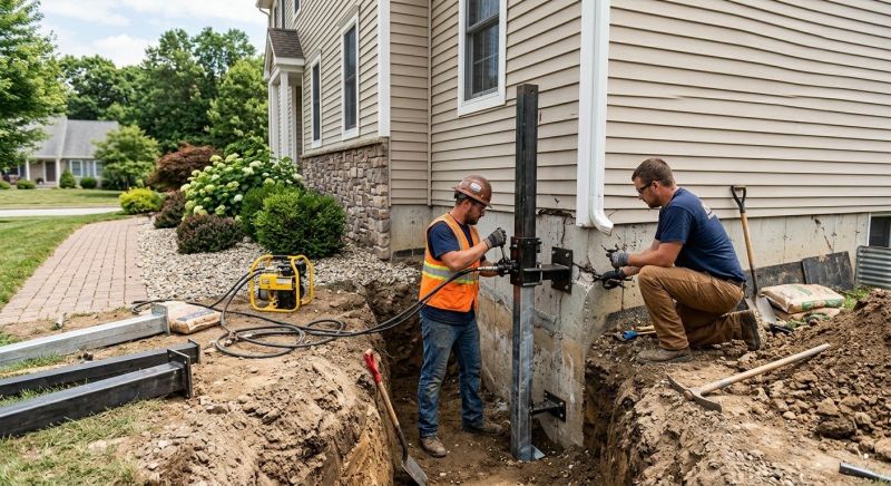 Foundation Stabilizing in Hurt, VA