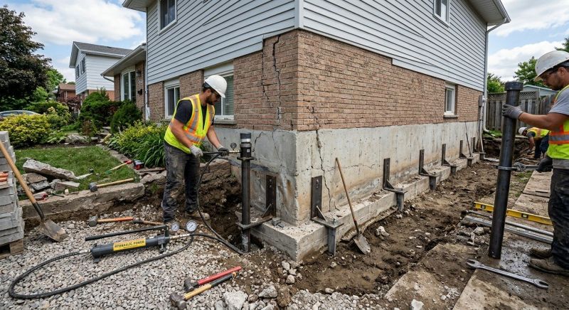 Foundation Stabilizing in Pittsylvania County, VA