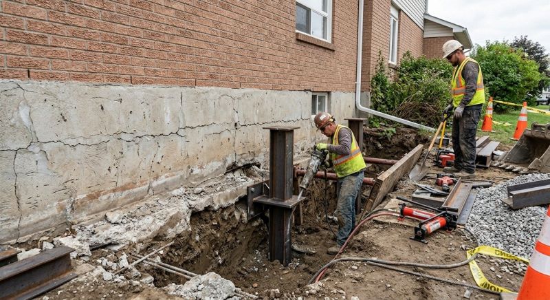 Foundation Structural Repair in Huddleston, VA