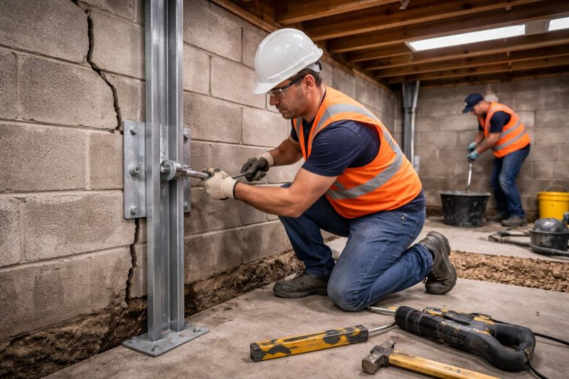 Foundation Structural Repair in Hurt, VA