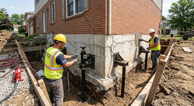 Foundation Structural Repair in Moneta, VA