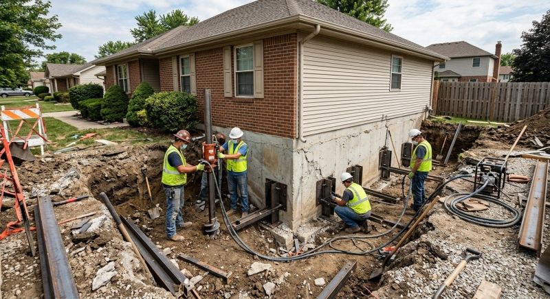 Foundation Structural Repair in Rocky Mount, VA