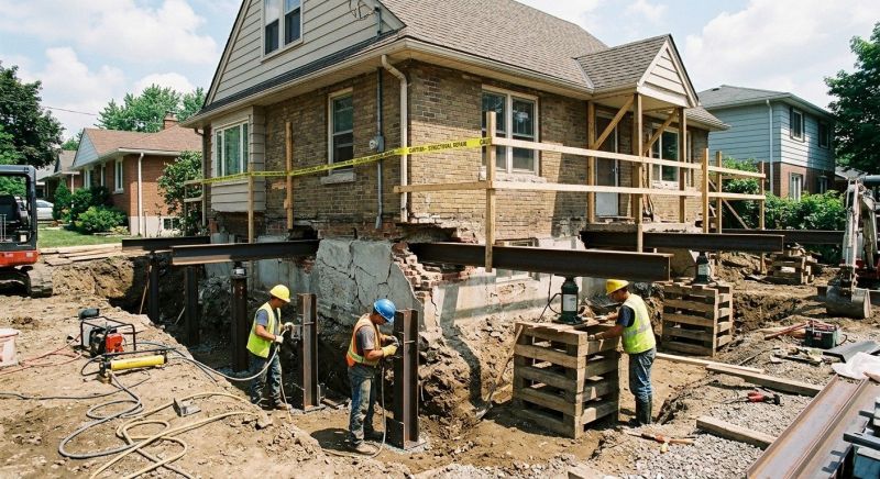 Foundation Structural Repair in Union Hall, VA