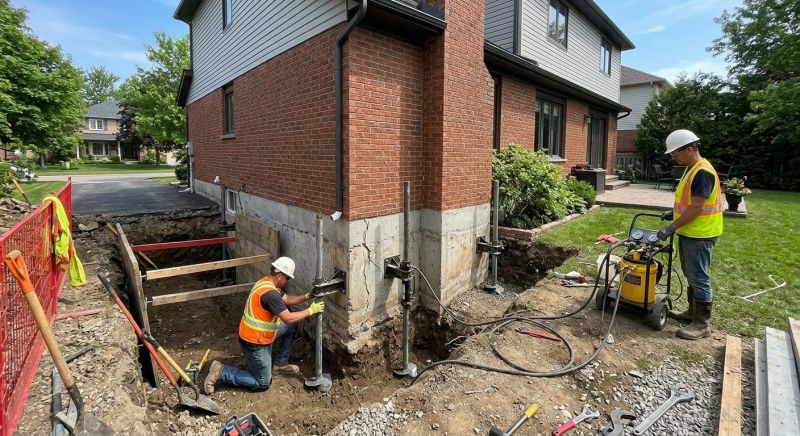 Foundation Underpinning in Moneta, VA