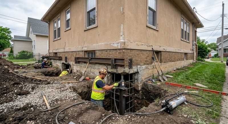 Foundation Underpinning in Moneta, VA
