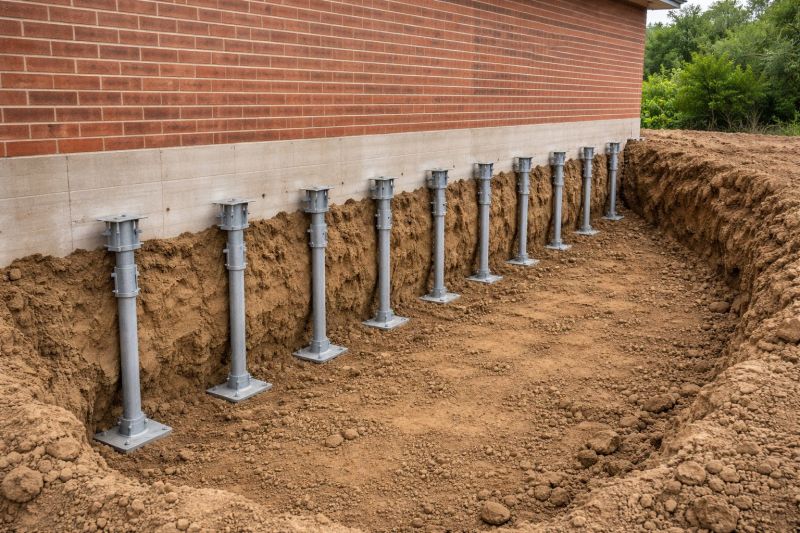 Helical Pile Installation in Moneta, VA