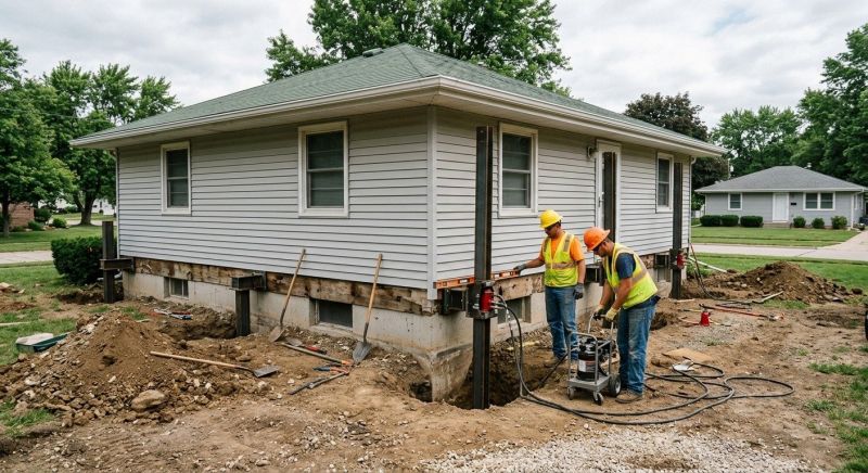 Home Foundation Leveling in Botetourt County, VA