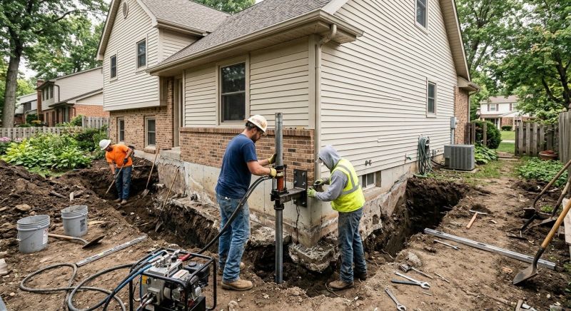 Home Foundation Repair in Botetourt County, VA