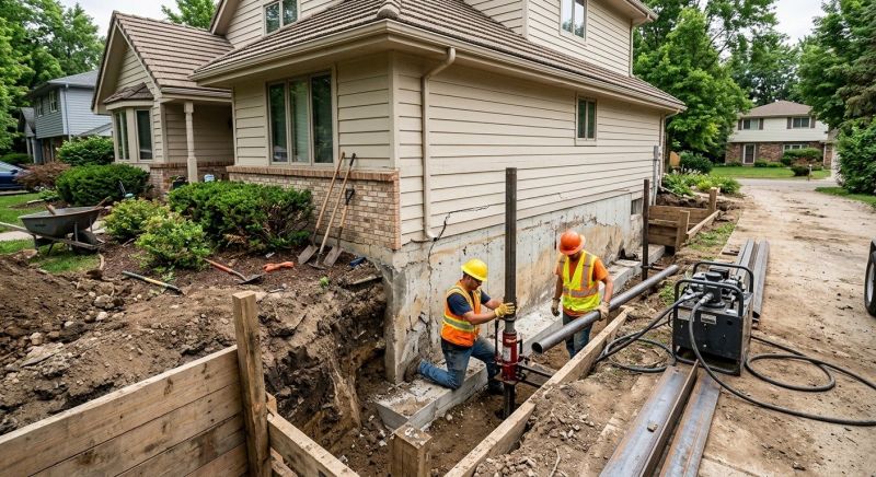 Home Foundation Repair in Franklin County, VA