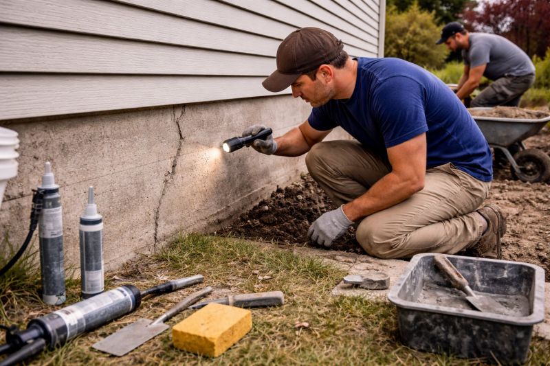 Home Foundation Repair in Hurt, VA