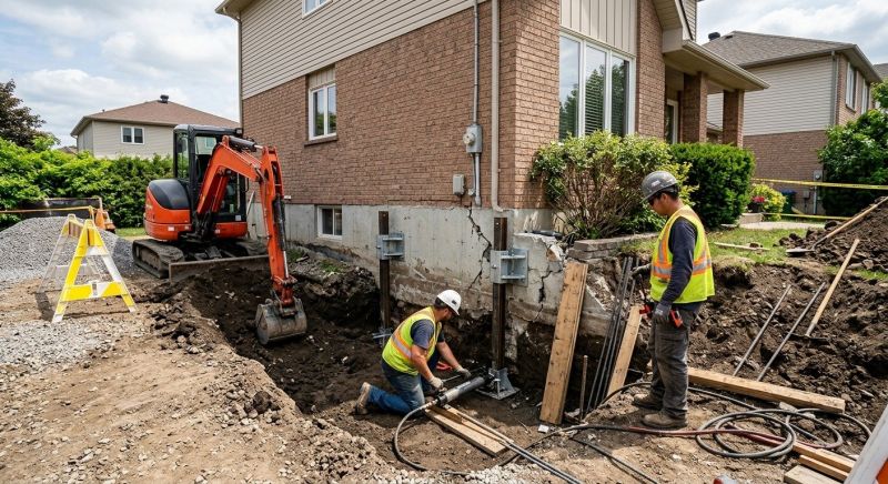 House Foundation Repair in Bedford, VA